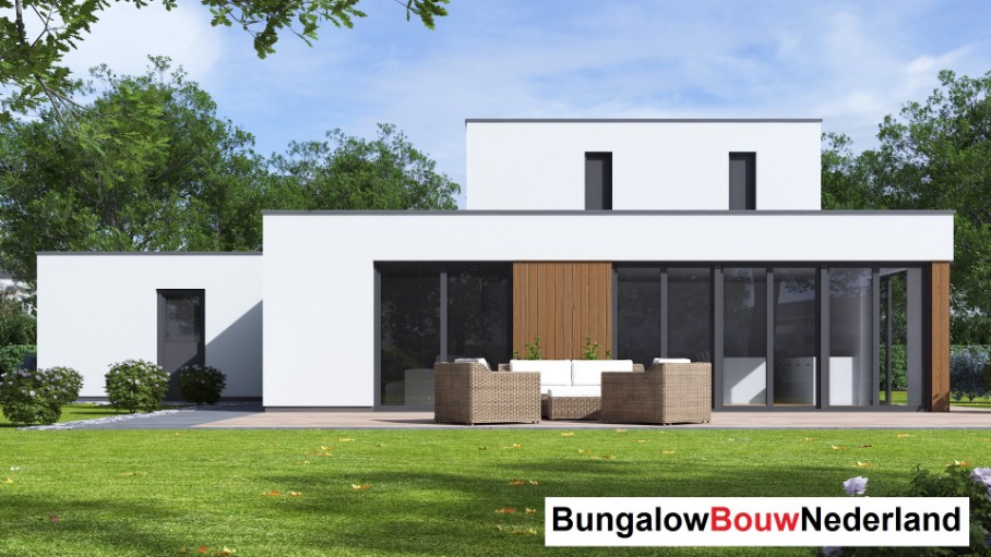 BungalowbouwNederland H391  levensloopbestendige woning van ATLANTA MBS Staalframebouw 