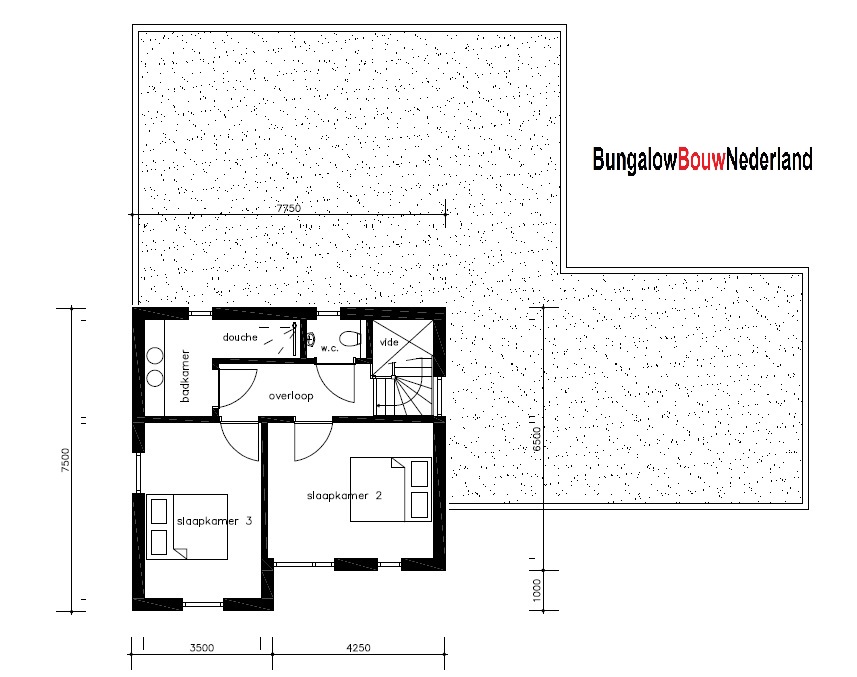 BungalowbouwNederland H391  levensloopbestendige woning van ATLANTA MBS Staalframebouw 