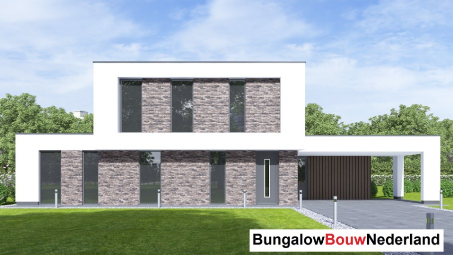 BungalowbouwNederland H394 levensloopbestendige villa met verblijf boven ATLANTA MBS 