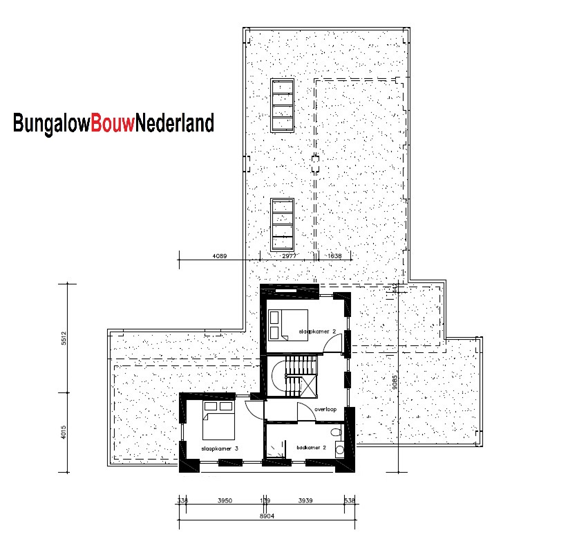 BungalowbouwNederland H394 levensloopbestendige villa met verblijf boven ATLANTA MBS 