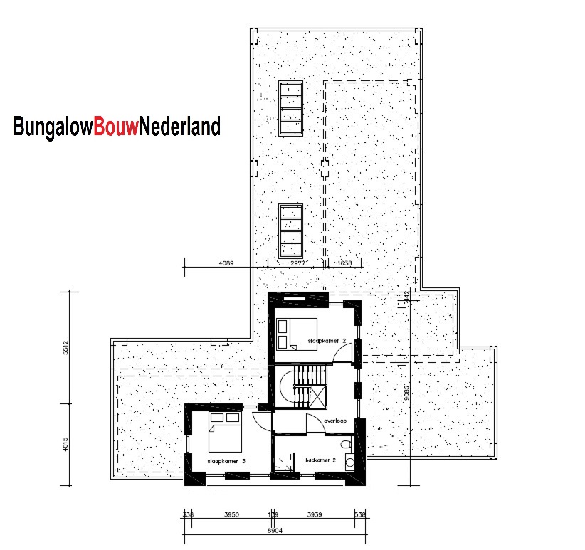 BungalowbouwNederland H394 levensloopbestendige villa met verblijf boven ATLANTA MBS BungalowbouwNederland H394 levensloopbestendige villa met verblijf boven ATLANTA MBS