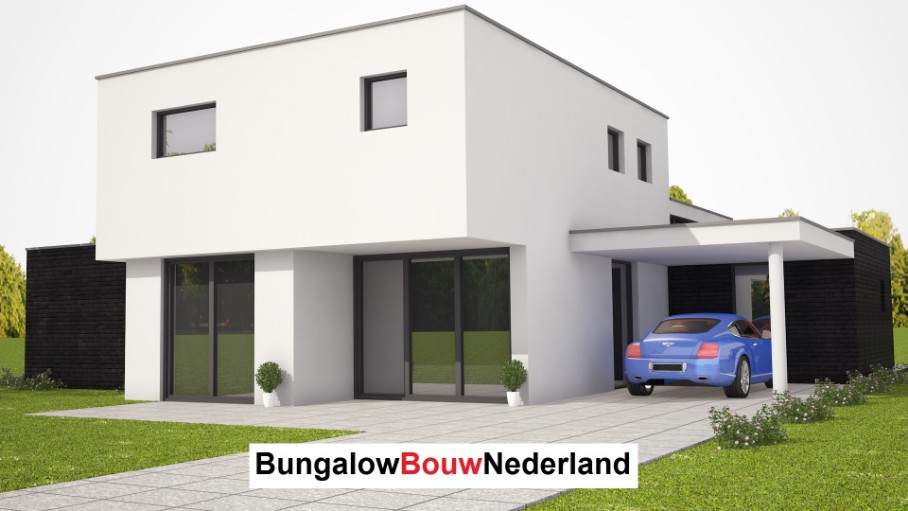 Bungalowbouwnederland H301  levensloopbestendige woning gelijkvloerse bungalow architectuur  