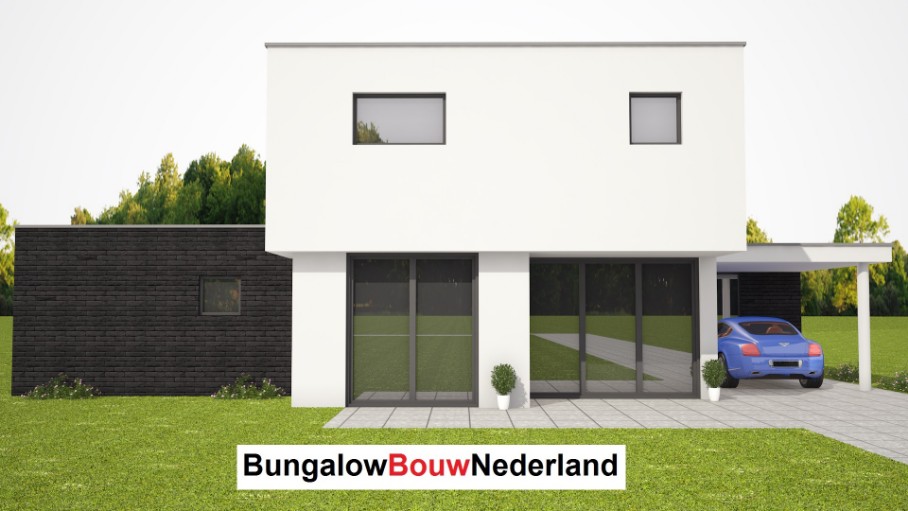 Bungalowbouwnederland H301  levensloopbestendige woning gelijkvloerse bungalow architectuur  