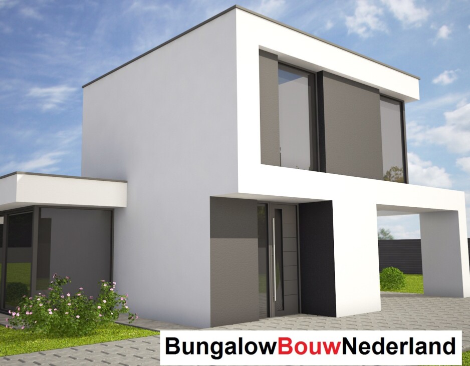 Bungalowbouwnederland H347 met kleine verdieping voor gasten