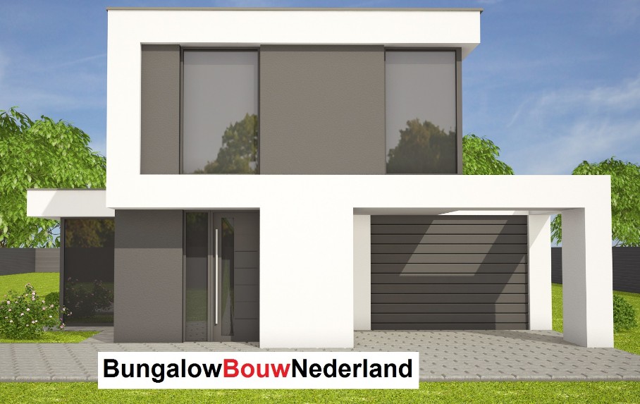 Bungalowbouwnederland H347 met kleine verdieping voor gasten Bungalowbouwnederland H347 met kleine verdieping voor gasten