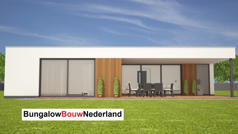 Bungalowbouwnederland L124 levenloopbestendig gelijkvloers energieneutraal 