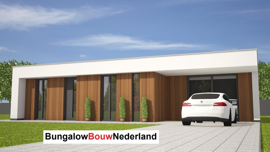 Bungalowbouwnederland L124 levenloopbestendig gelijkvloers energieneutraal 