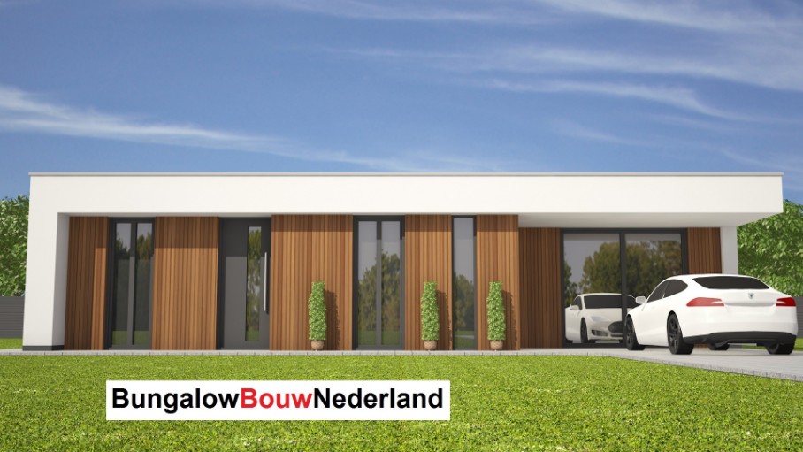 Bungalowbouwnederland L124 levenloopbestendig gelijkvloers energieneutraal 