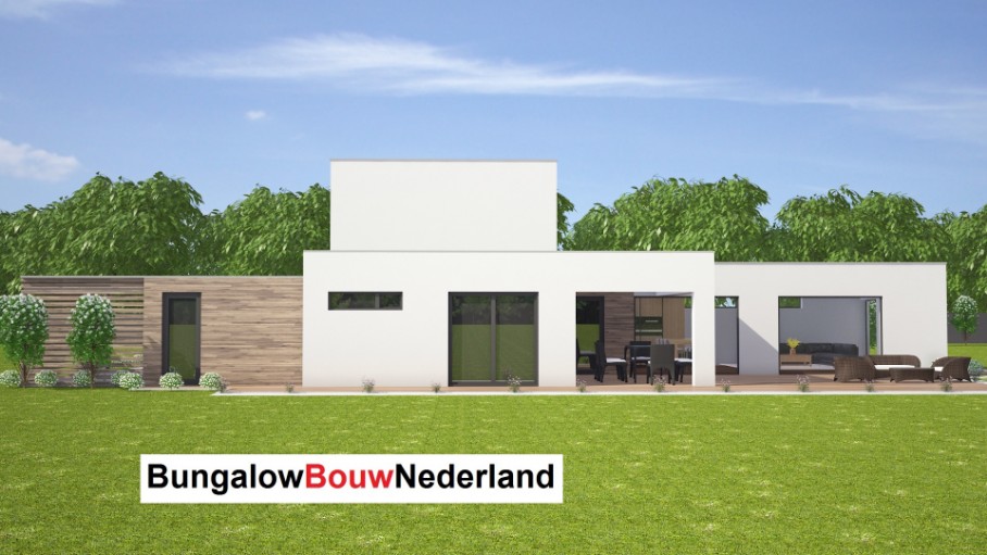 H 358V2 levensloopbestendige bungalow met kleine verdieping ATLANTA staalframe