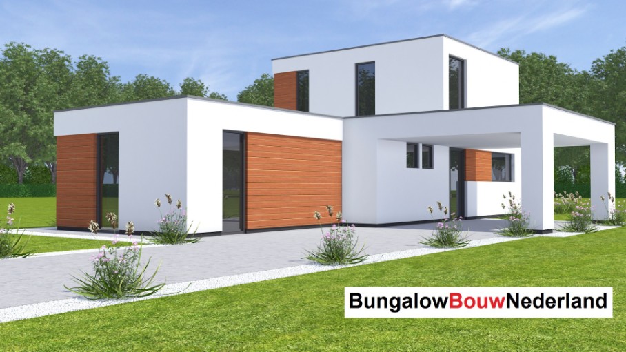 H370 bungalowbouw nederland levensloopbestendig kleine verdieping dakterras ATLANTA MBS H370 bungalowbouw nederland levensloopbestendig kleine verdieping dakterras ATLANTA MBS