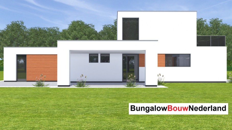H370 bungalowbouw nederland levensloopbestendig kleine verdieping dakterras ATLANTA MBS H370 bungalowbouw nederland levensloopbestendig kleine verdieping dakterras ATLANTA MBS