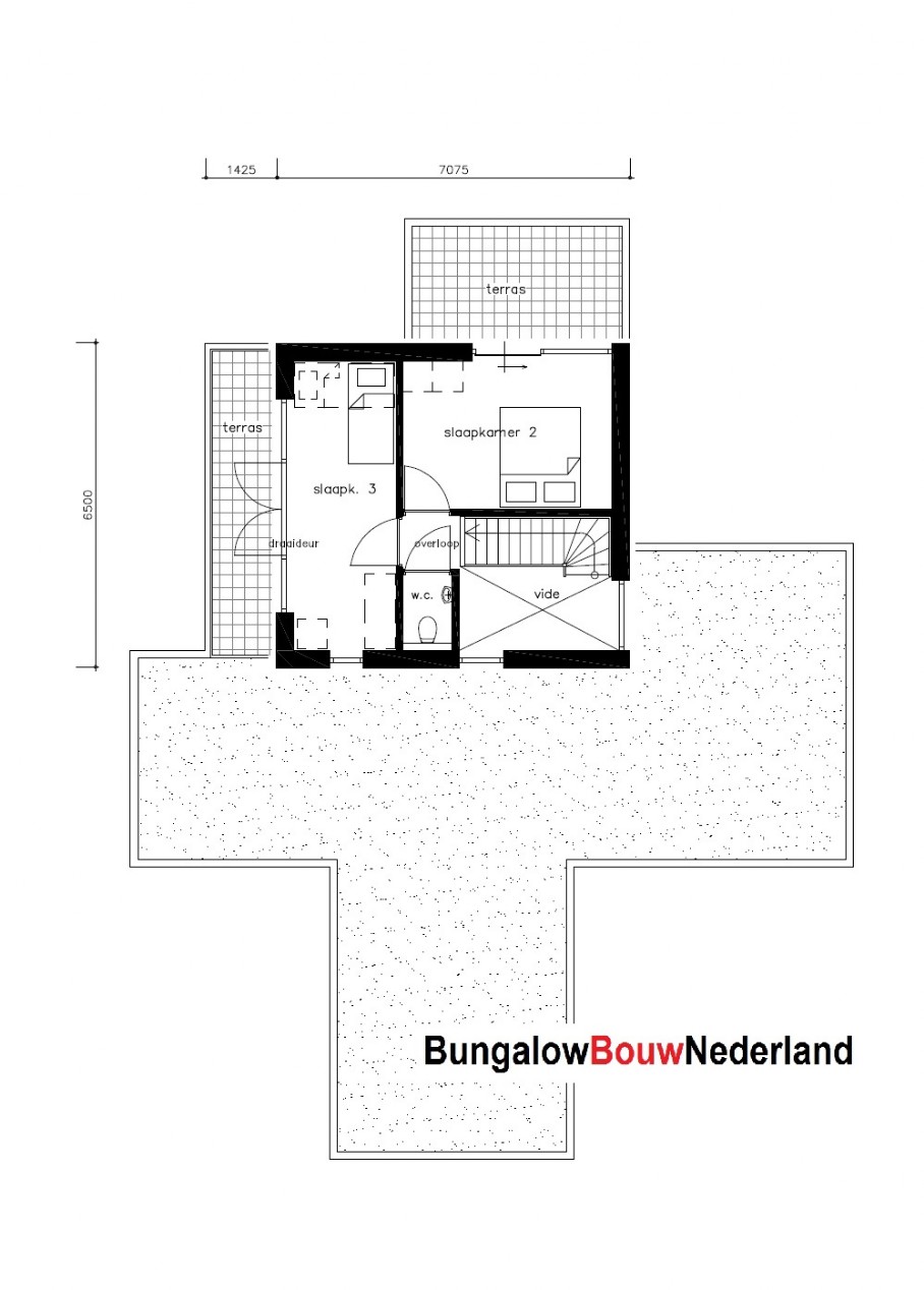 H370 bungalowbouw nederland levensloopbestendig kleine verdieping dakterras ATLANTA MBS H370 bungalowbouw nederland levensloopbestendig kleine verdieping dakterras ATLANTA MBS