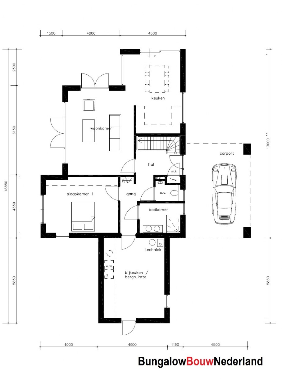 H370 bungalowbouw nederland levensloopbestendig kleine verdieping dakterras ATLANTA MBS H370 bungalowbouw nederland levensloopbestendig kleine verdieping dakterras ATLANTA MBS