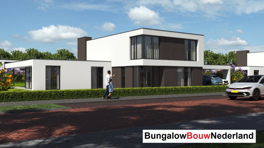 H399 bungalowbouw-Nederland moderne architectuur levensloopbestendig gebouwd H399 bungalowbouw-Nederland moderne architectuur levensloopbestendig gebouwd