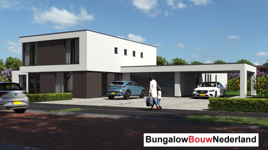 H399 bungalowbouw-Nederland moderne architectuur levensloopbestendig gebouwd H399 bungalowbouw-Nederland moderne architectuur levensloopbestendig gebouwd