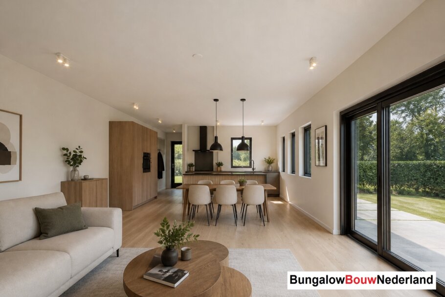 Interieur voorbeelden voor een levensloopbestendige bungalow LK-136