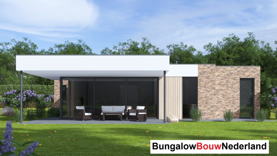 L type 164 Bungalowbouw in Nederland fraaie levensloopbestendige woningen  Staalframebouw Nederland