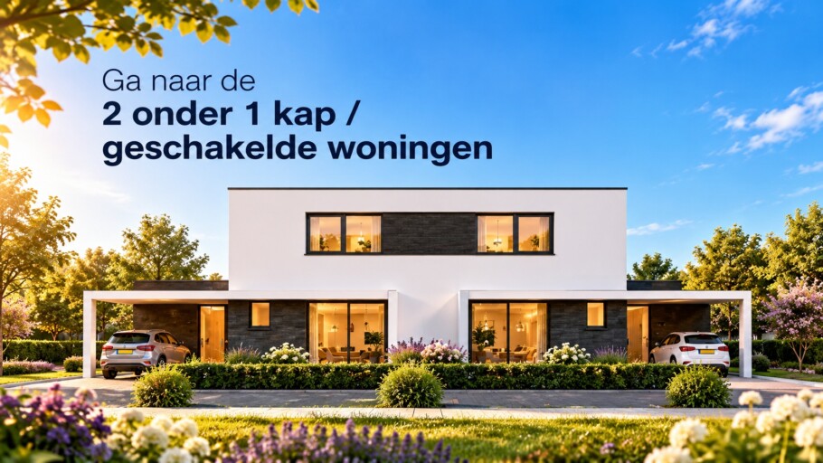 Bungalowbouw Nederland geschakelde woningen