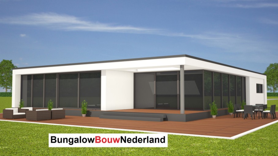 bungalow catalogus type L39 inpandige garage prefab ontwerp en bouw