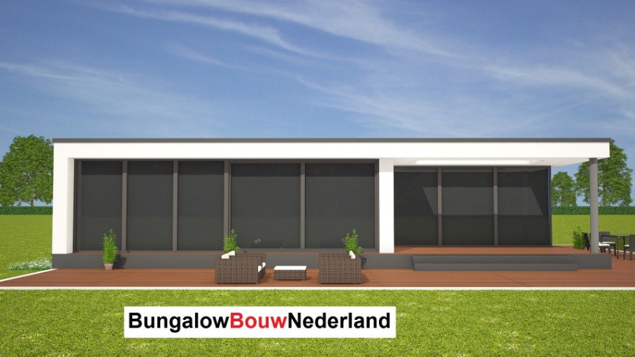 bungalow catalogus type L39 inpandige garage prefab ontwerp en bouw