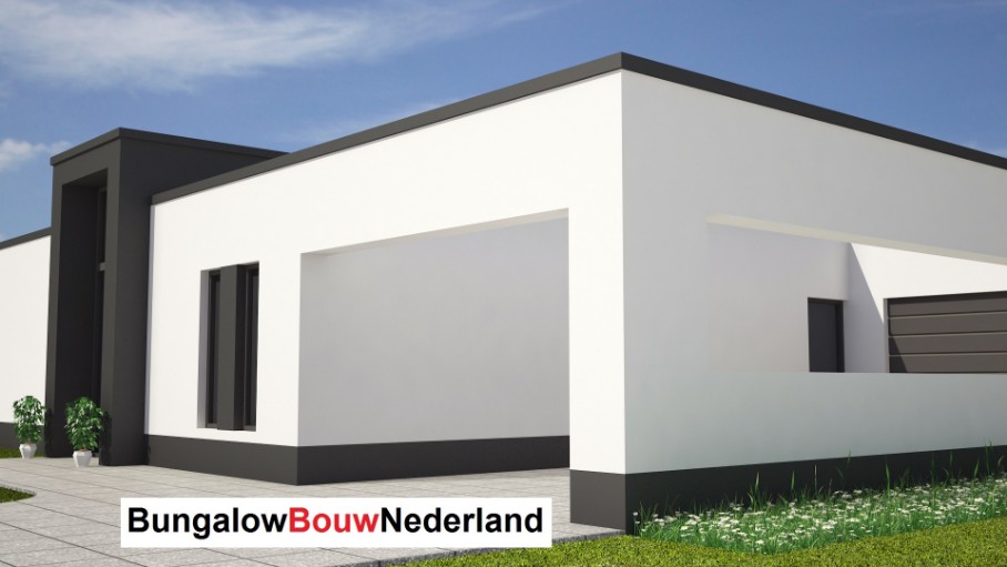 bungalow catalogus type L39 inpandige garage prefab ontwerp en bouw