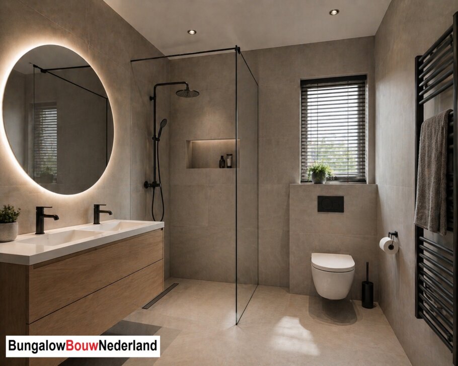 bungalowBouwNederland woning plat dak levensloopbestendig type 70  gevelaanzichten