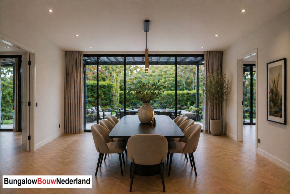 mooie betaalbare moderne bungalow ontwerp met architect type L70 