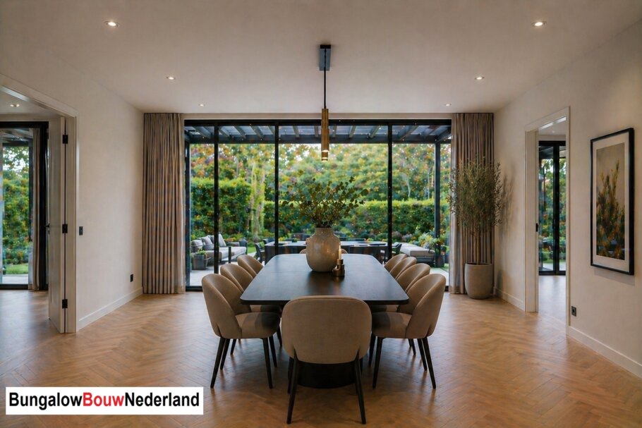 bungalowBouwNederland woning plat dak levensloopbestendig type 70  gevelaanzichten