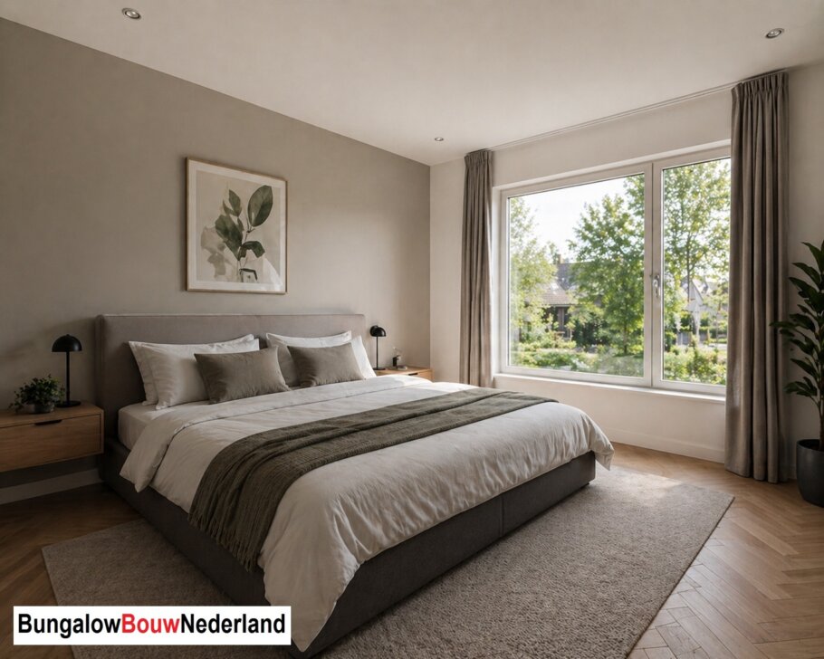 bungalowBouwNederland woning plat dak levensloopbestendig type 70  gevelaanzichten