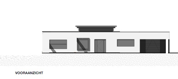 bungalowbouw-nederland grote gelijkvloers wonen inpandige garage L105 