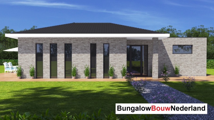 bungalowbouwnederland L158 energieneutraal levensloopbestndig ATLANTA-MBS staalframe