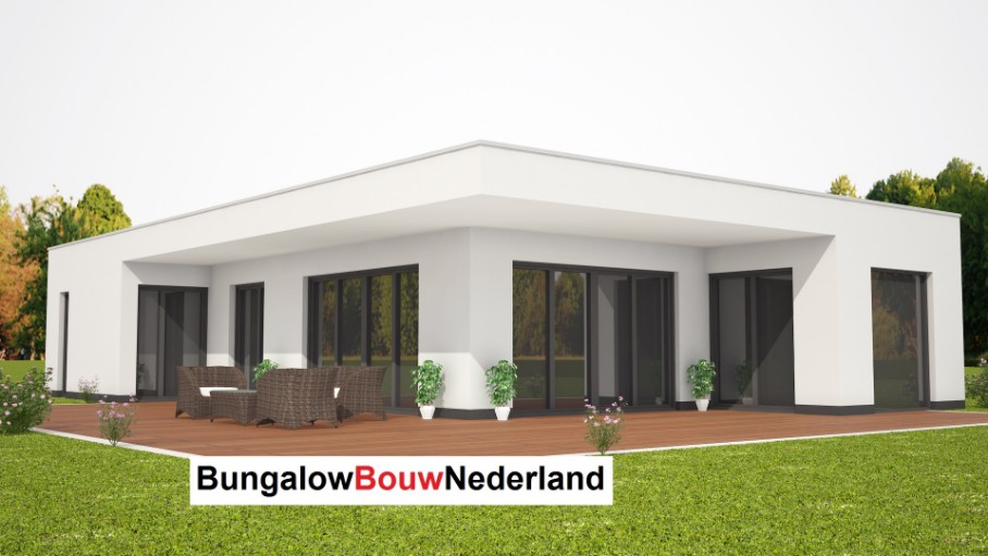 energieneutrale bungalow met overdekt terras  catalogus ontwerp en bouw   type L 80 energieneutrale bungalow met overdekt terras  catalogus ontwerp en bouw   type L 80