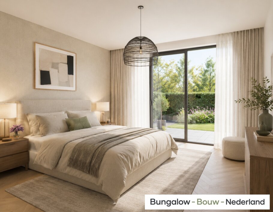 Modern interieur van levensloopbestendige bungalow L-178