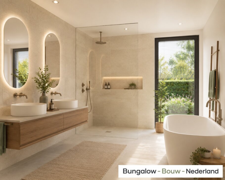 Modern interieur van levensloopbestendige bungalow L-178