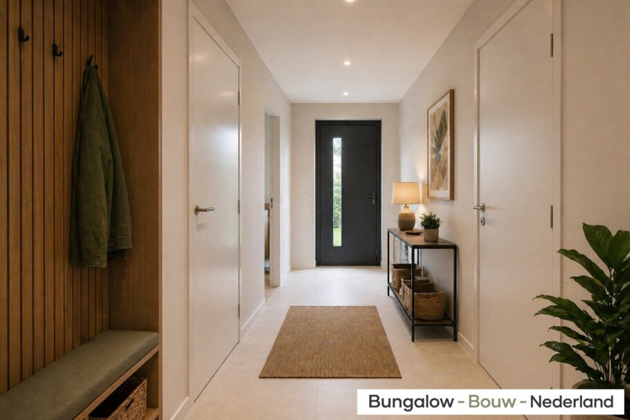 Modern interieur van levensloopbestendige bungalow L-163