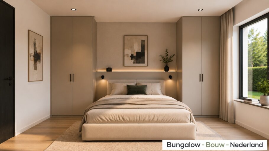 Modern interieur van levensloopbestendige bungalow L-163