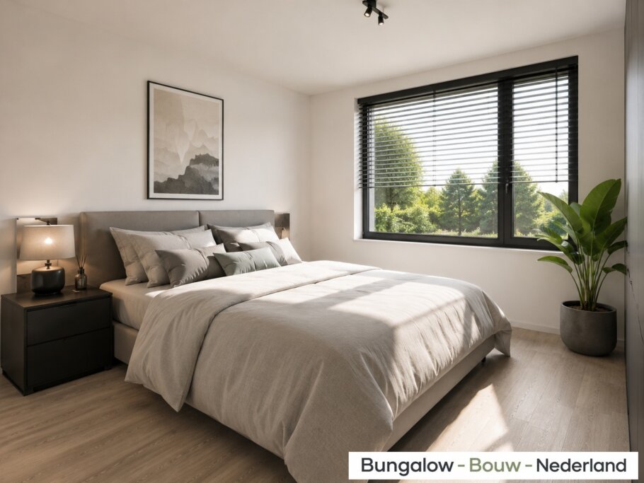 Modern interieur van levensloopbestendige bungalow L-163