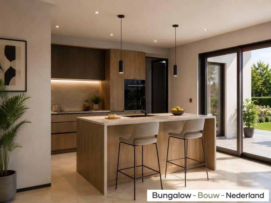 Modern interieur gelijkvloerse woning BBN L-162