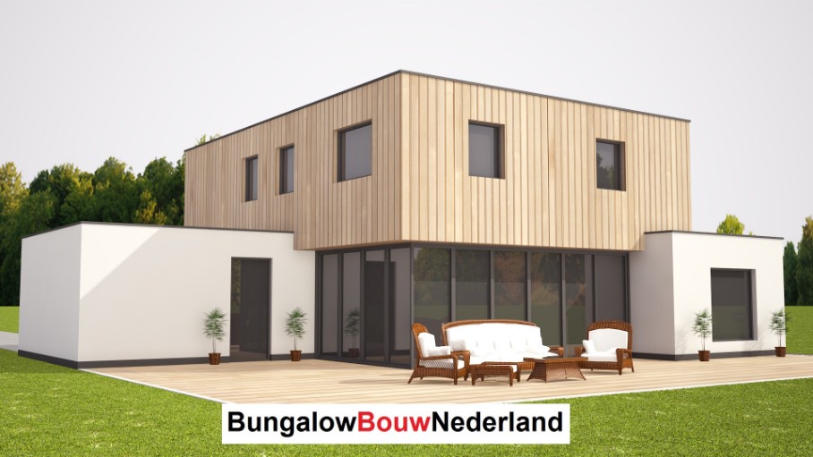 kubistisch wonen slapen en badkamer begane grond met verdieping H260 kubistisch wonen slapen en badkamer begane grond met verdieping H260
