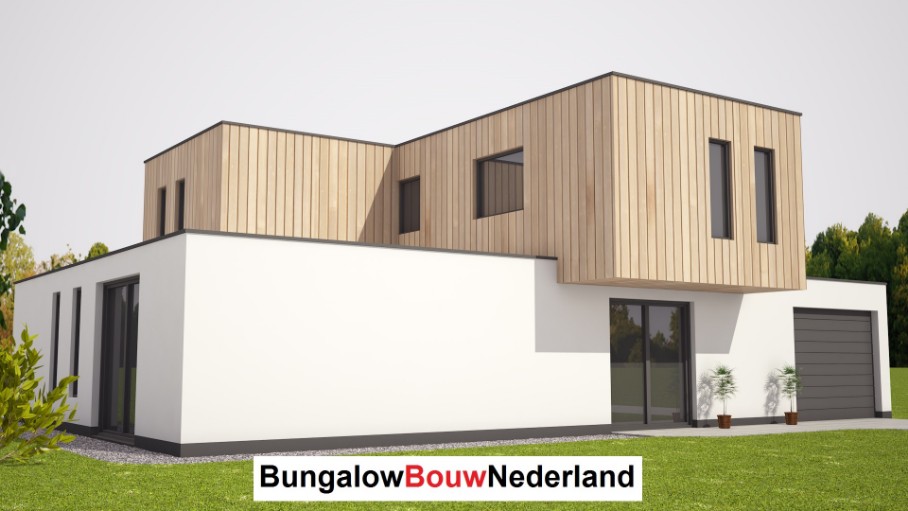 kubistisch wonen slapen en badkamer begane grond met verdieping H260 kubistisch wonen slapen en badkamer begane grond met verdieping H260