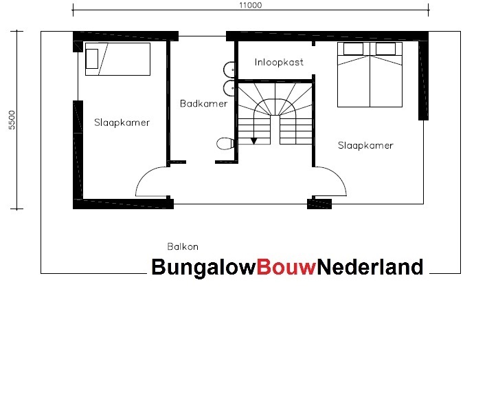 moderne kubistische woning gelijkvloers wonen plattegrond indeling H77