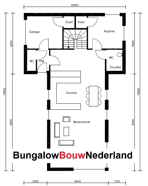 moderne kubistische woning gelijkvloers wonen plattegrond indeling H77 moderne kubistische woning gelijkvloers wonen plattegrond indeling H77