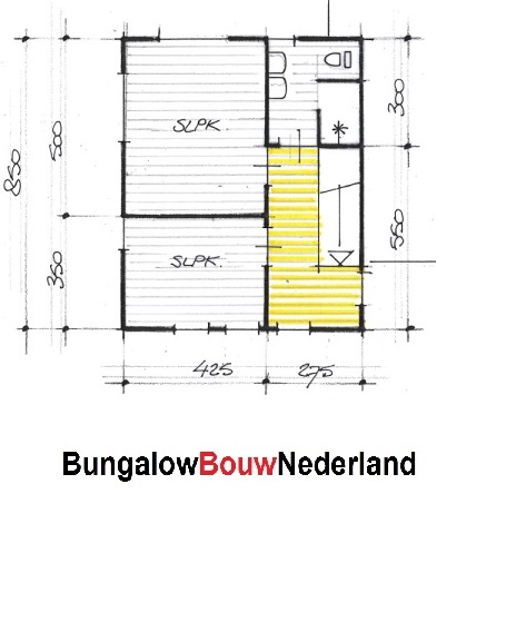 moderne woning gelijkvloers levensloopbestendig met kleine verdieping ontwerp H126v2