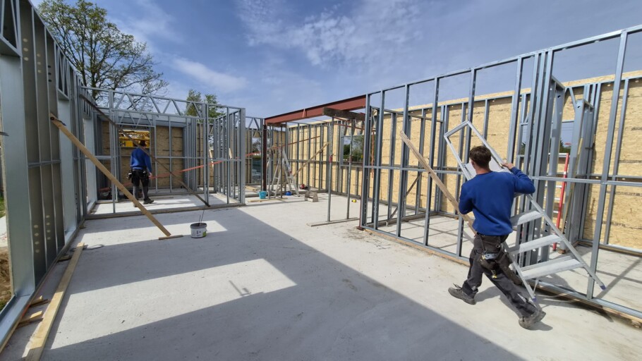 Bungalowbouw Nederland bouwen van staalframebouw woningen