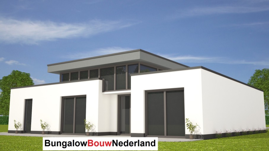 mooie bungalow alles gelijksvloers met hoog dak energieneutrale bouw type L29