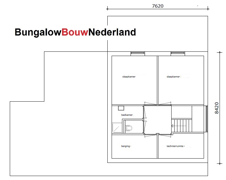 plattegrond levensloopbestendige gelijkvloerse bungalow H255 plattegrond levensloopbestendige gelijkvloerse bungalow H255