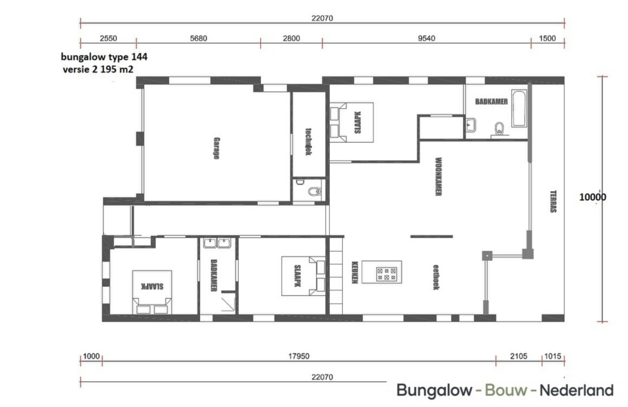 BungalowBouwNederland type 144 modern levensloopbestendig veel glas Staalframebouw 