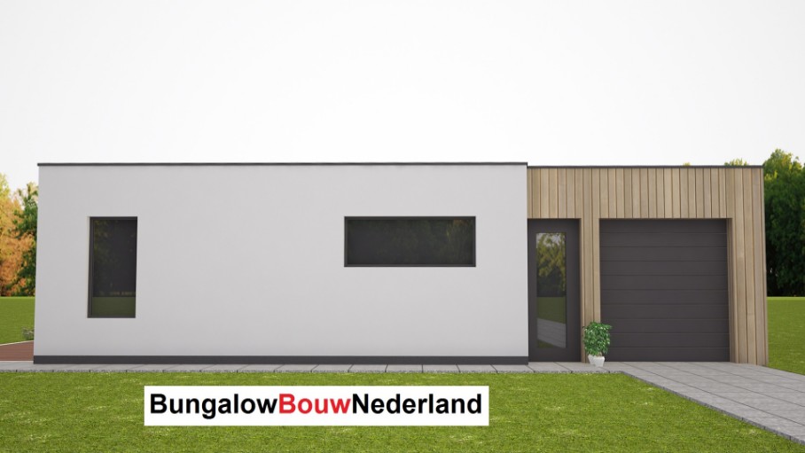 ruime bungalow ontwerpen en bouwen met bungalowbouw-nederland.nl type L46 