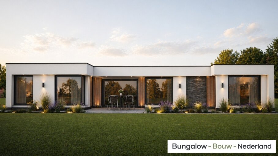 Moderne levensloopbestendige bungalow A-70 met plat dak