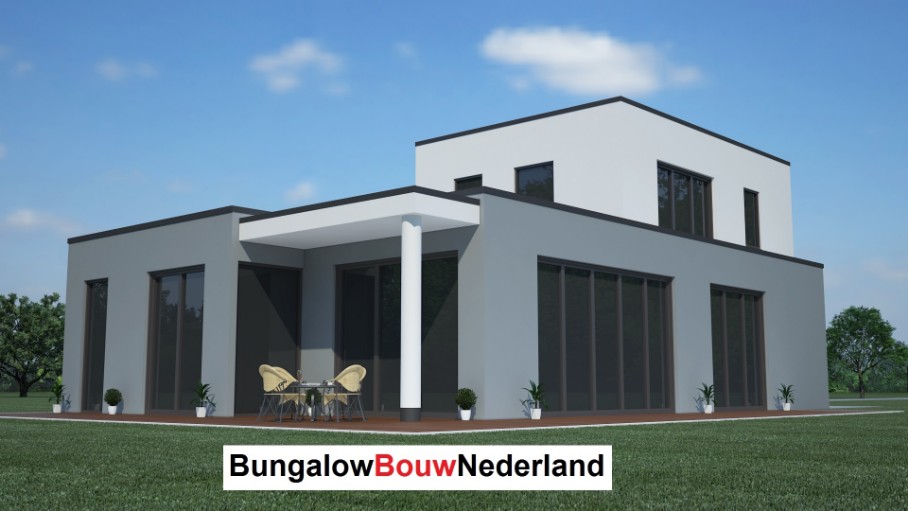 semi-bungalow alles gelijksvloers met kleine verdieping type 73